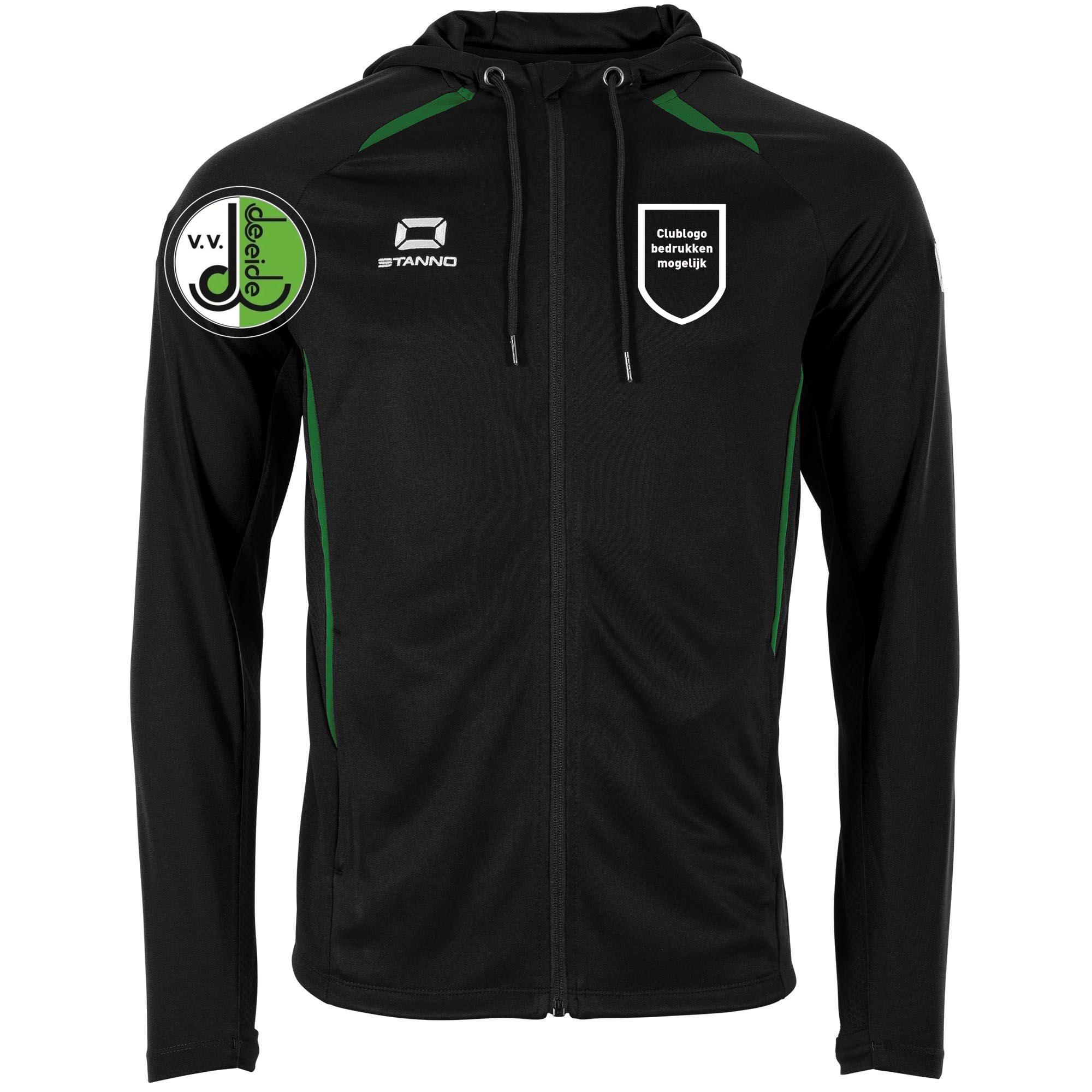 Stadio hooded full zip top